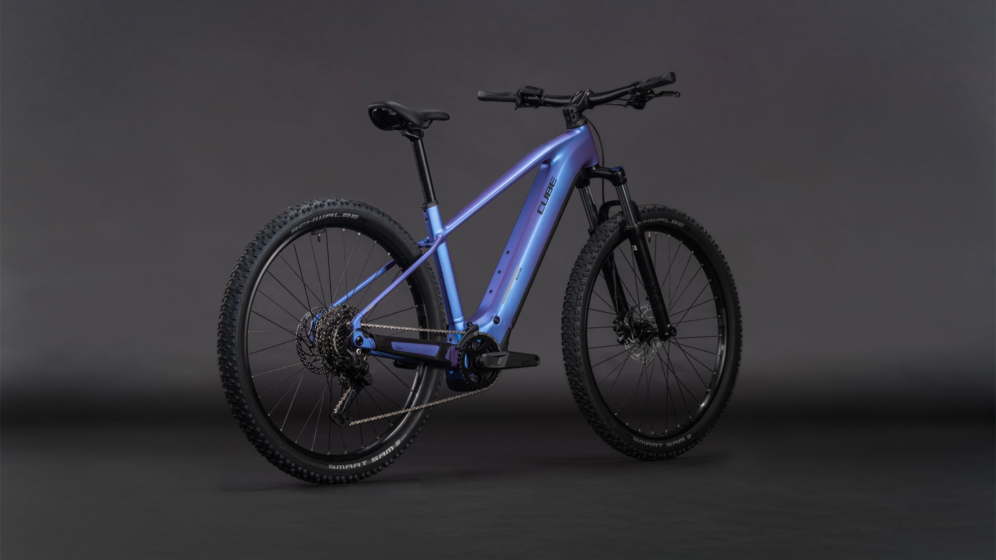 Cube Reaction Hybrid ONE 800 2026 | blueiris´n´reflect | XL | E-Hardtail-Mountainbikes – Bild 2