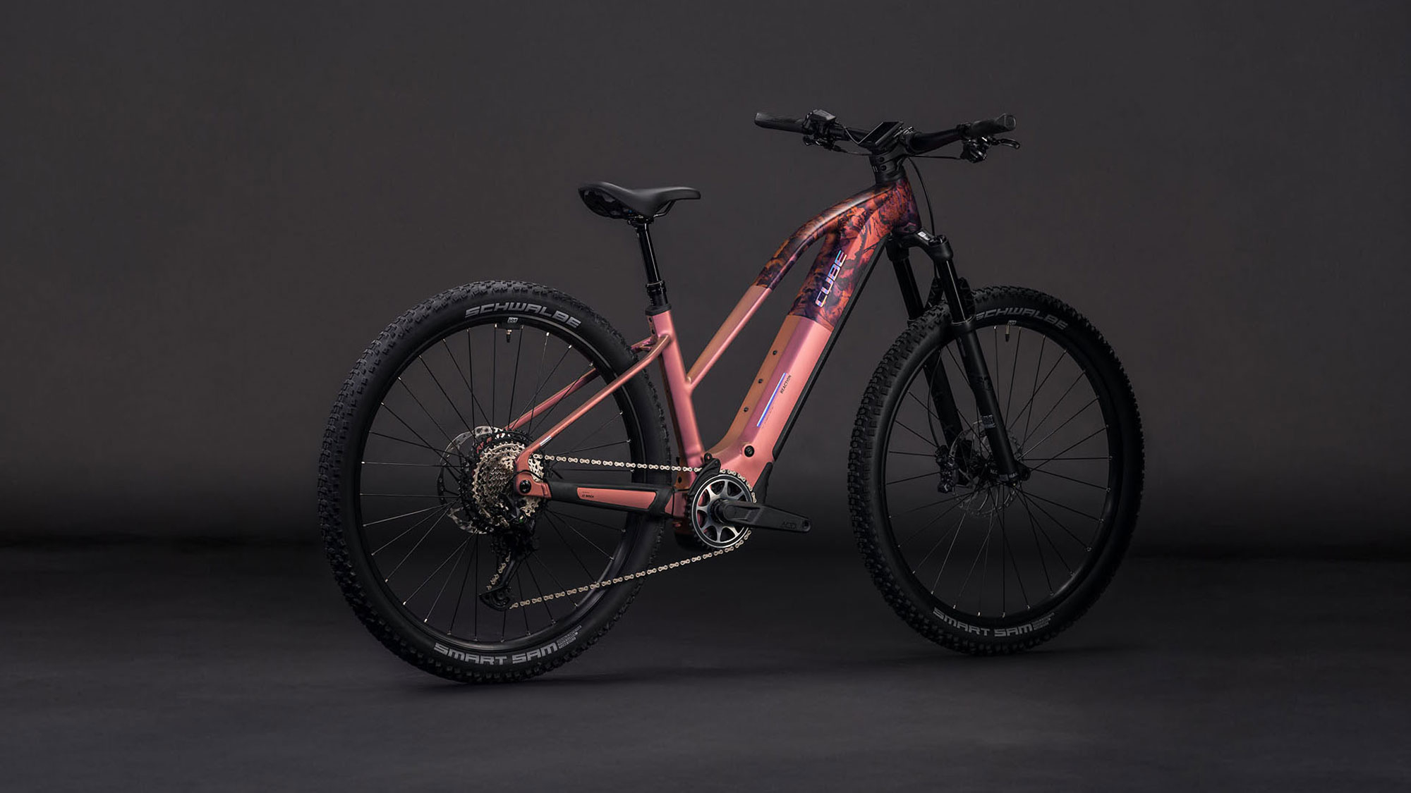Cube Reaction Hybrid SLX 800 Trapez 2026 | shiftblush´n´art | M | E-Hardtail-Mountainbikes – Bild 2