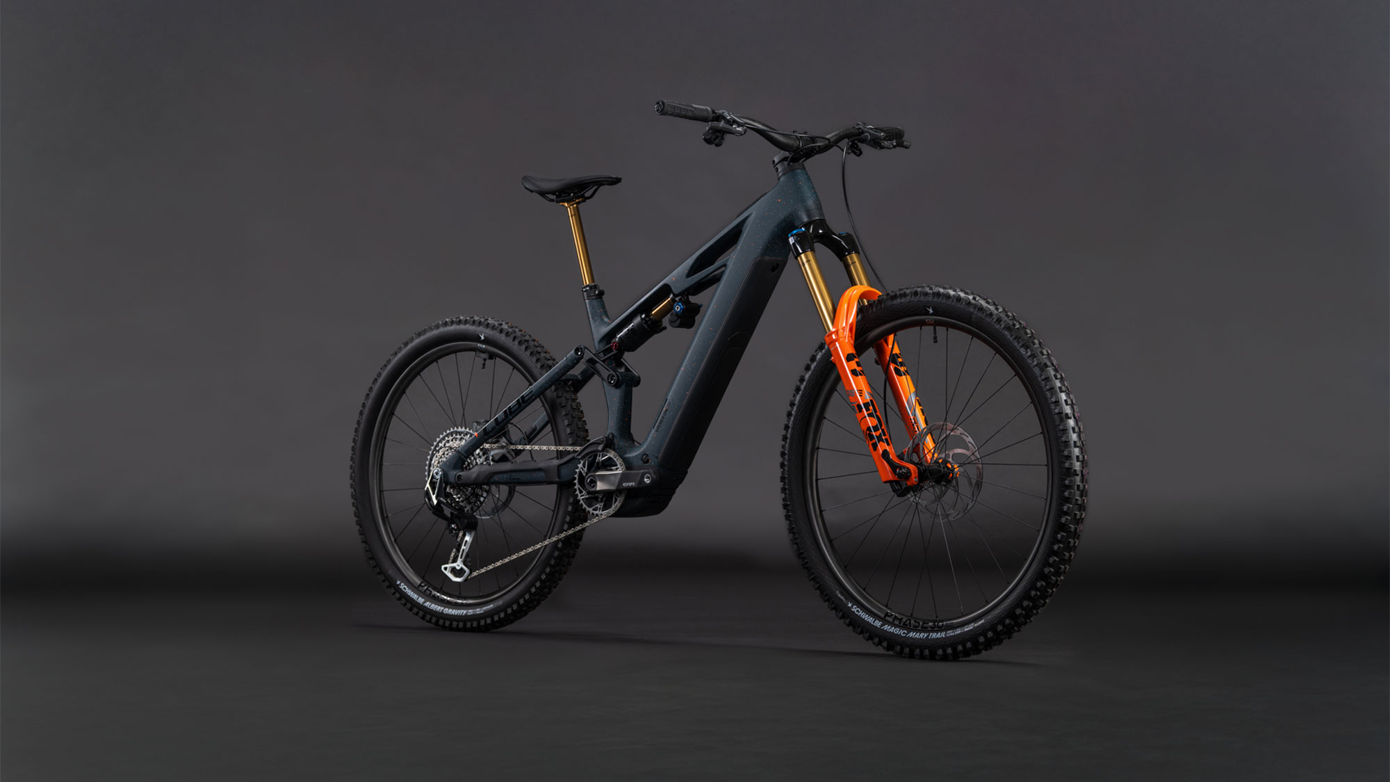 Cube Stereo Hybrid ONE77 HPC SLT 800 2026 | galaxy´n´orange | S | E-Bike Fully – Bild 2