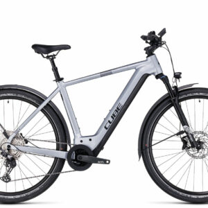 Cube NURIDE HYBRID EXC 750 ALLROAD polarsilver´n´black 28" 750 Wh Diamant