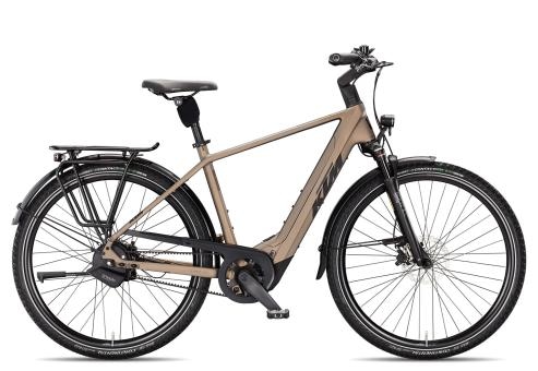 KTM Macina City 810 BELT 2026 | olive pearl matt/black orange | 60 cm | E-Cityräder