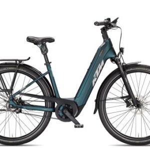 KTM Macina City 820 XL BELT Wave 2026 | dark sea matt/grey orange | 56 cm | E-Cityräder