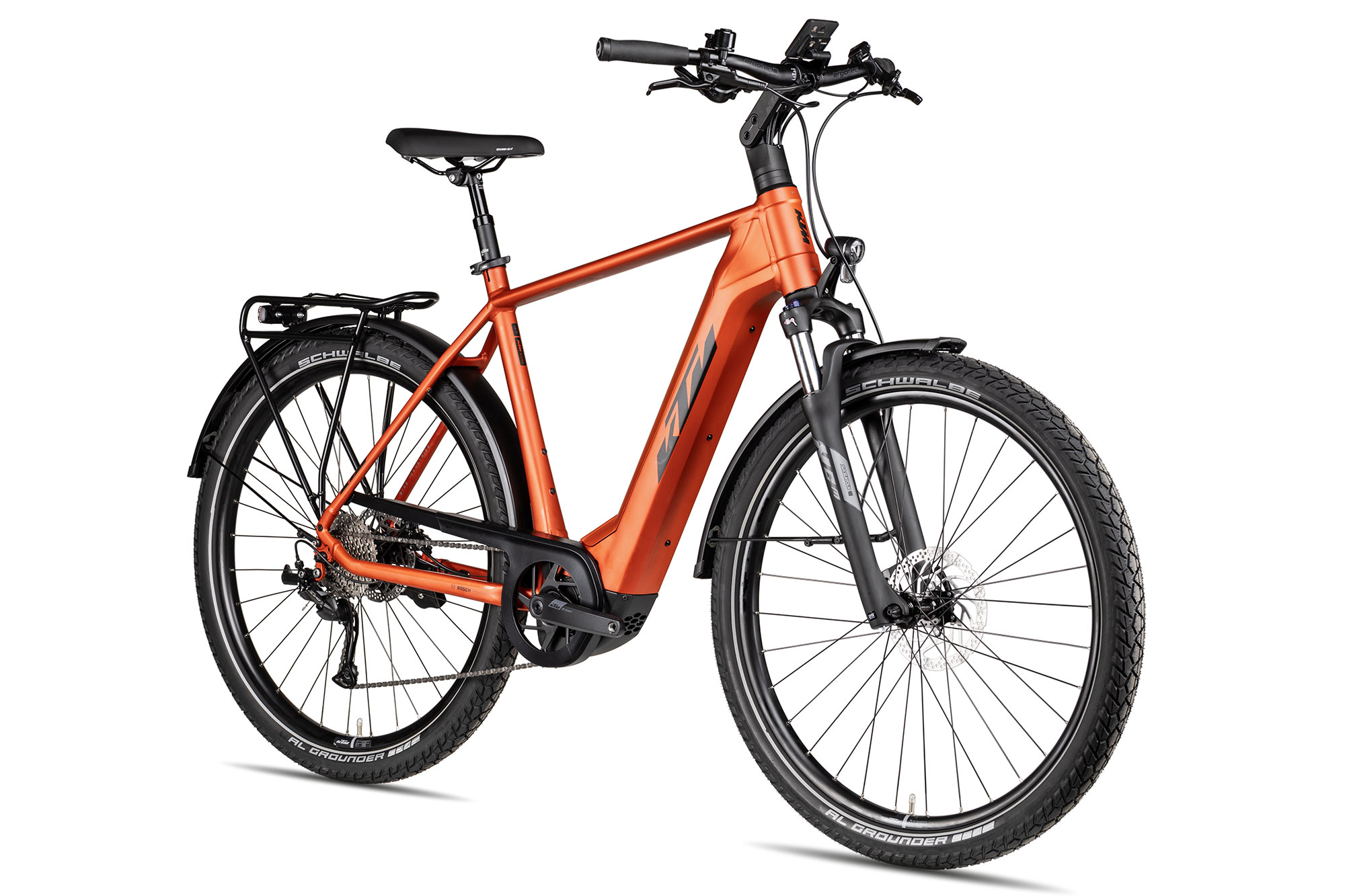 KTM Macina Gran 610 2025 | burnt orange matt/black grey | 56 cm | E-Trekkingräder – Bild 2