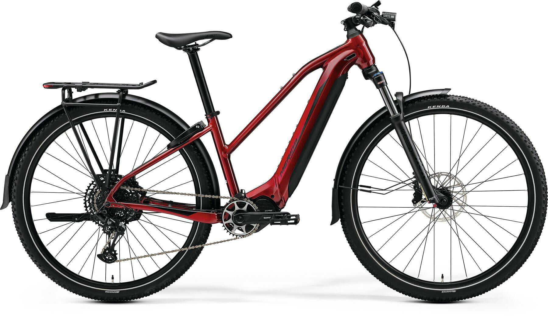 Merida eBIG.TOUR 675 EQ - 29" 750 Wh - dark strawberry
