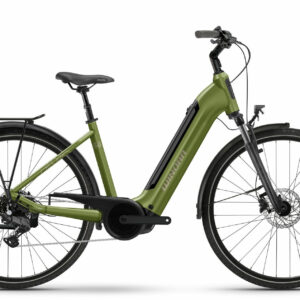 Winora TRIA X9 - 28" 500 Wh - muted mantis glänzend