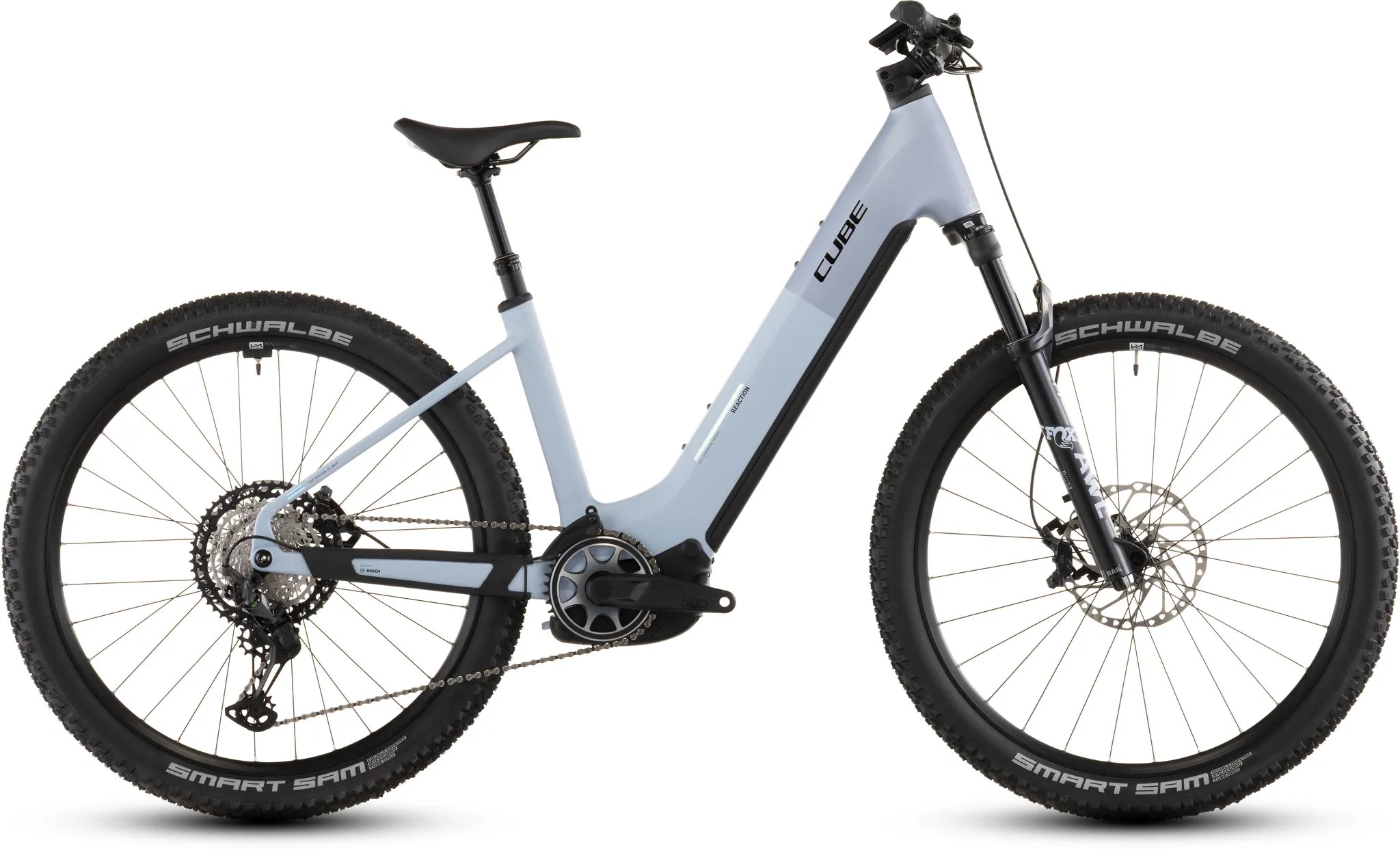 Cube Reaction Hybrid SLX 800 gauzegrey´n´iceblue Tiefeinsteiger 2026 L