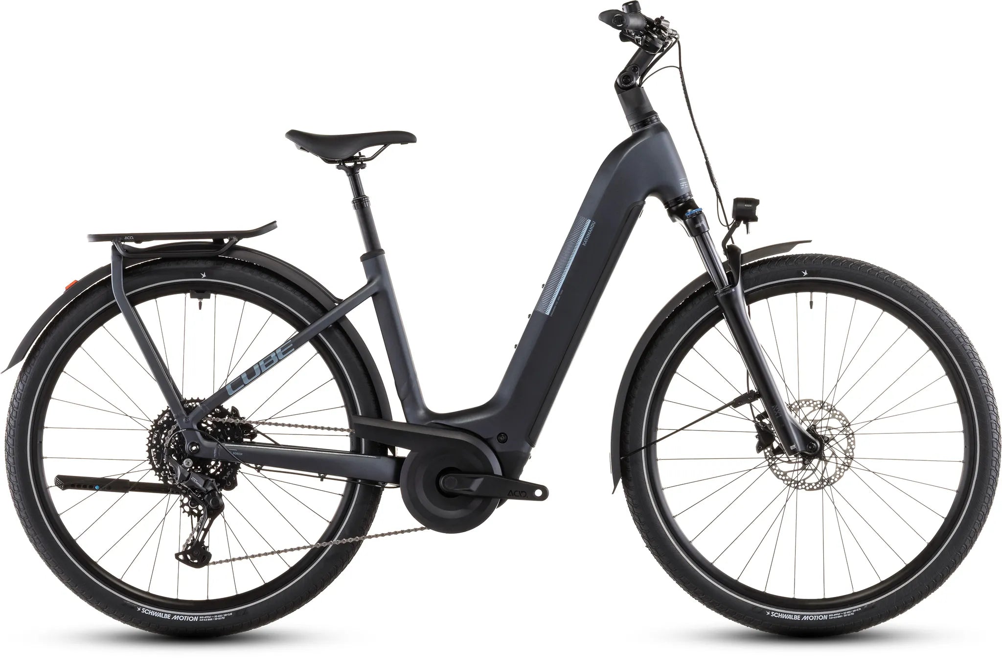 Cube Kathmandu Hybrid ONE 800 metallicgrey´n´grey Tiefeinsteiger 2026 50 cm
