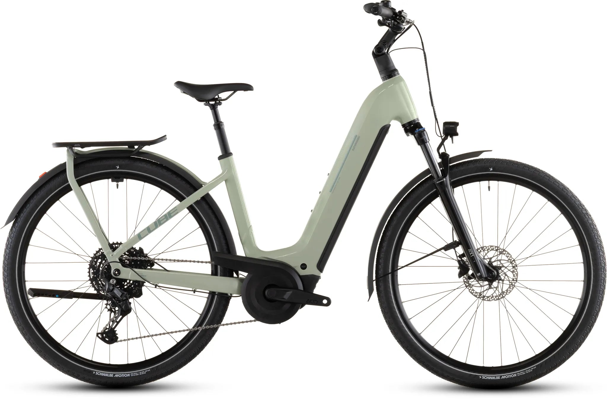 Cube Kathmandu Hybrid ONE 800 pea´n´green Tiefeinsteiger 2026 46 cm