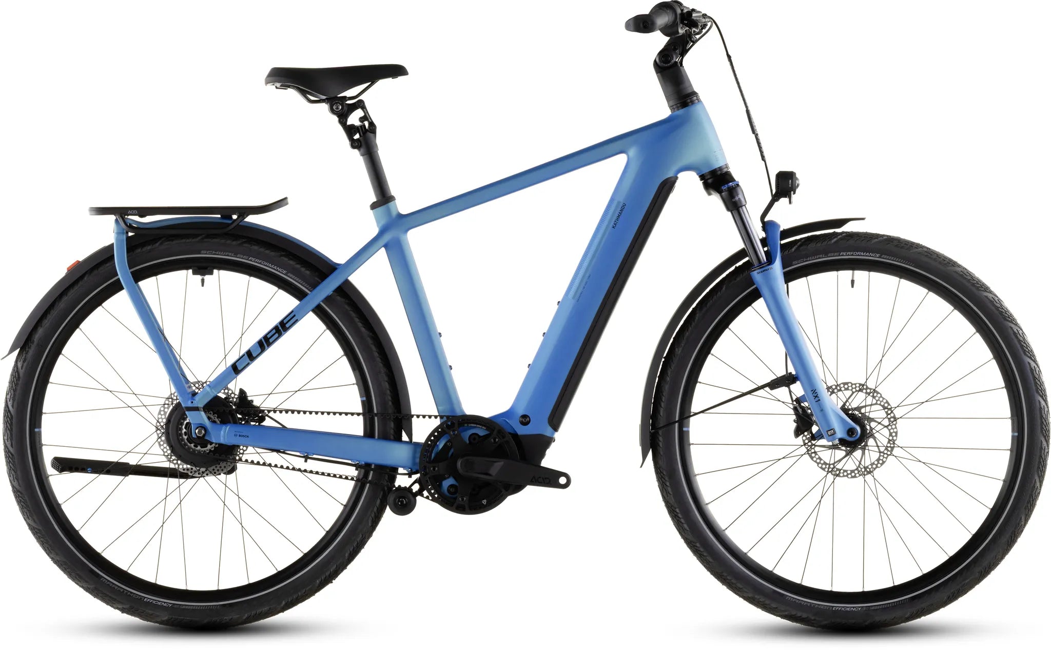 Cube Kathmandu Hybrid Comfort Pro 800 azure´n´black 2026 62 cm