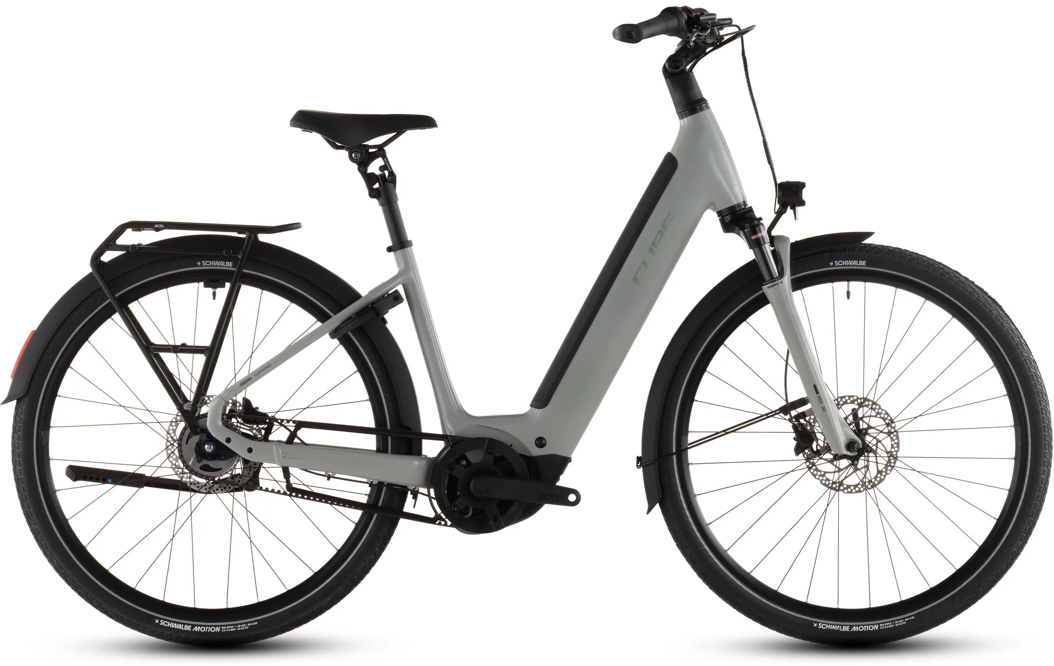 Cube Supreme Hybrid Deluxe ONE 600 ashgreen´n´chrome Tiefeinsteiger 2026 54 cm
