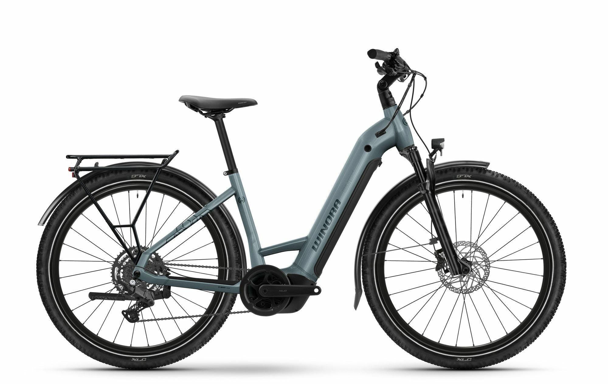 Winora YUCATAN X9 LOW - 27;5" 600 Wh - lush glacier glänzend