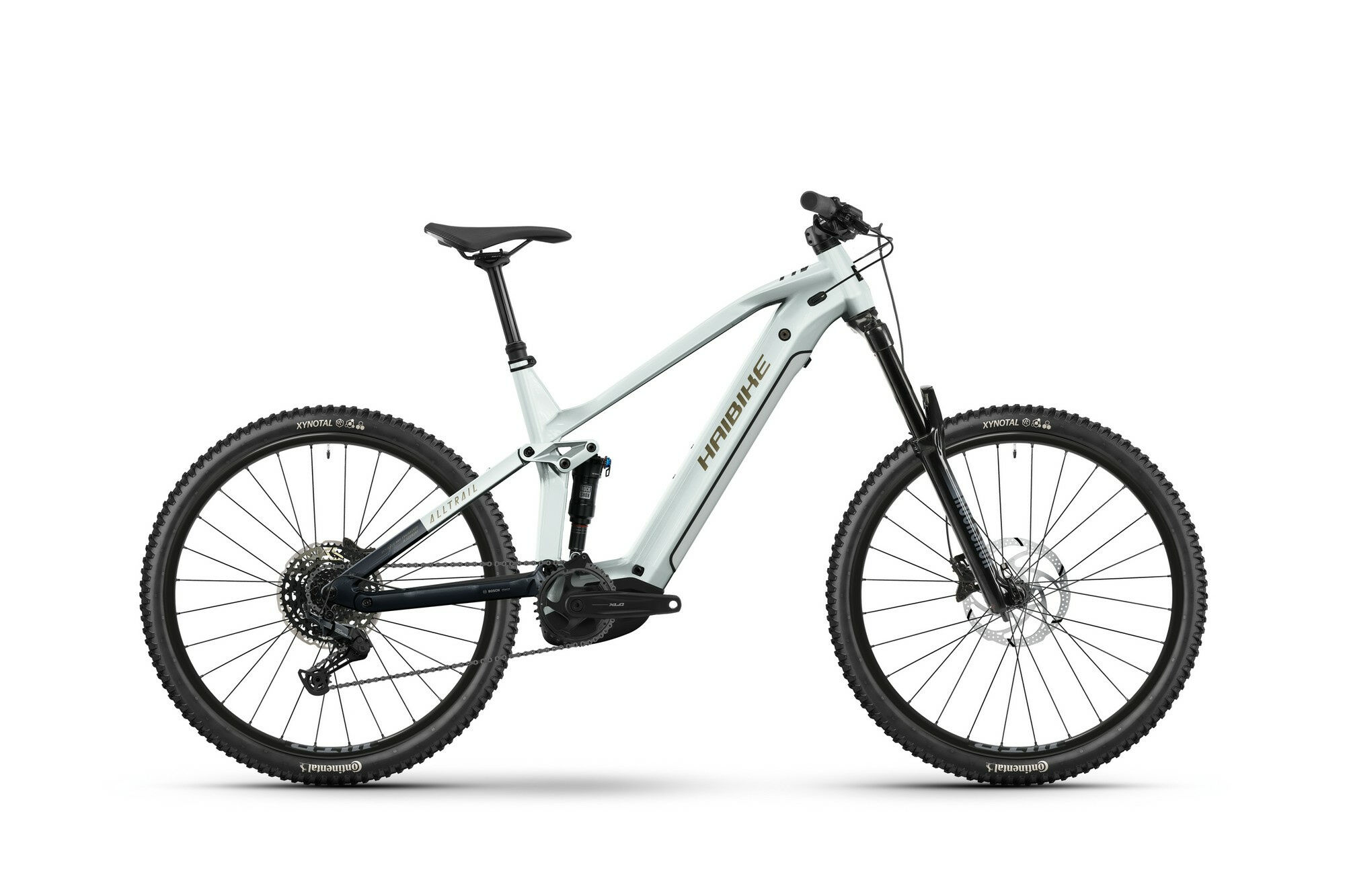 Haibike ALLTRAIL 8 27.5 - 27;5" 600 Wh - white/blue/gold glänzend