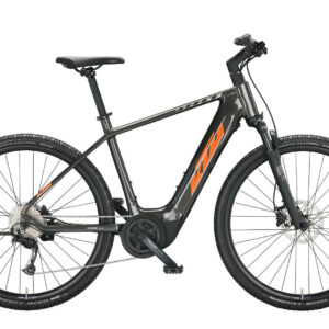 KTM MACINA CROSS P510 DIAMANT - 28" 500 Wh - machine grey (orange+silver)