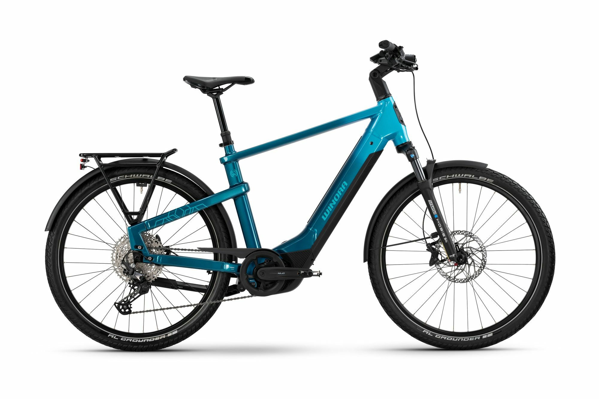 Winora YAKUN X12 HIGH - 27;5" 800 Wh - blue monday/aqua-gloss