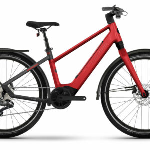 Winora iRIDE PURE X10 HIGH - 27;5" 400 Wh - chrystal red/black-gloss
