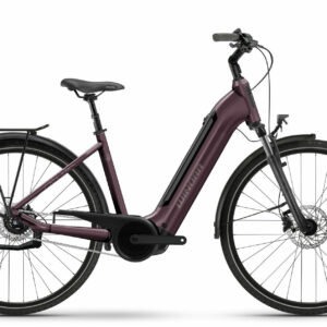 Winora TRIA N5 - 28" 625 Wh - muted fig glänzend
