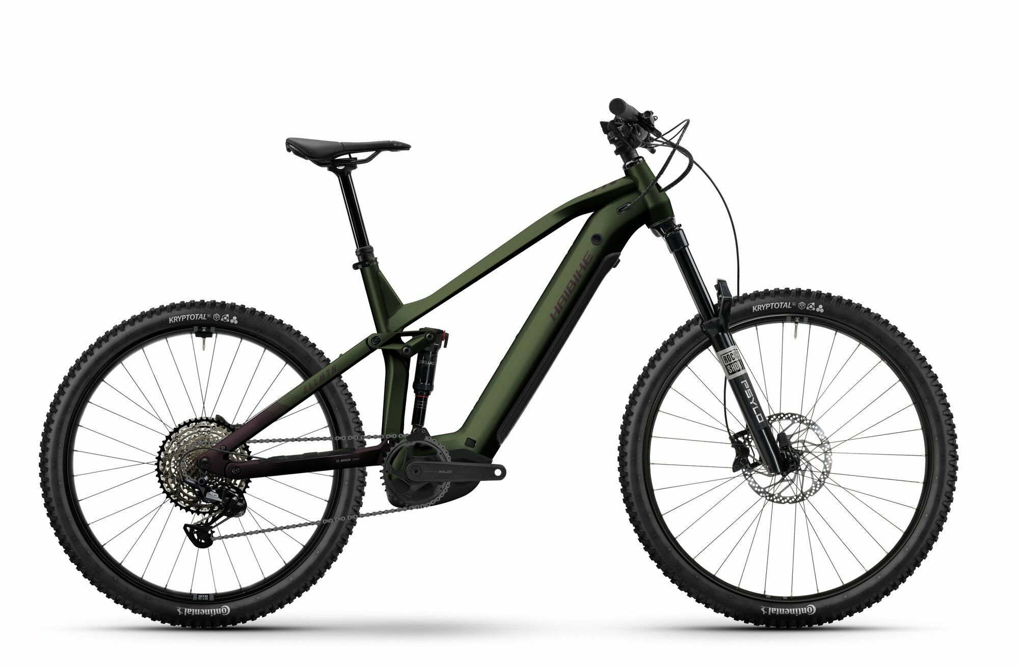 Haibike ALLMTN 6 - 29"/27;5" 800 Wh - swamp/midnight plum matt