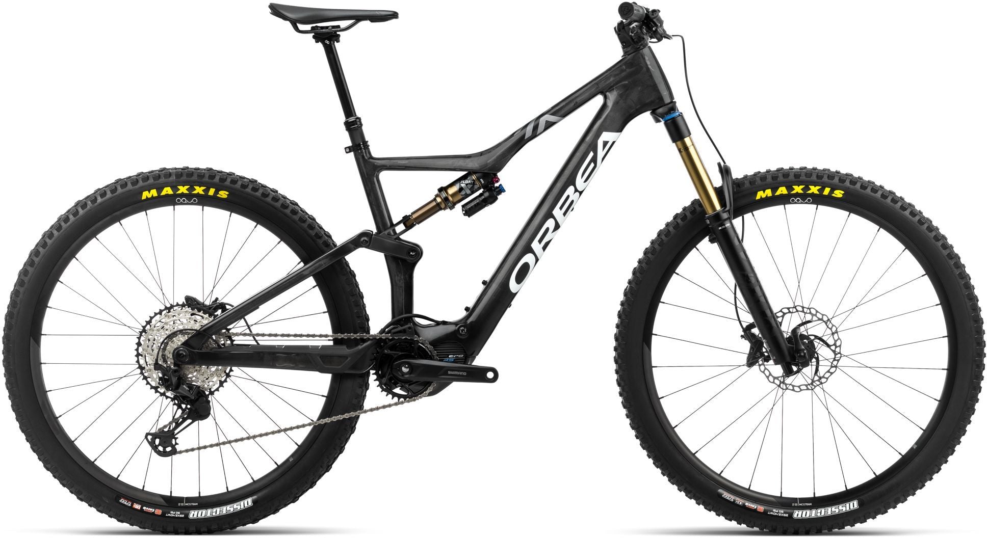 Orbea RISE M10 Carbon Raw - White L