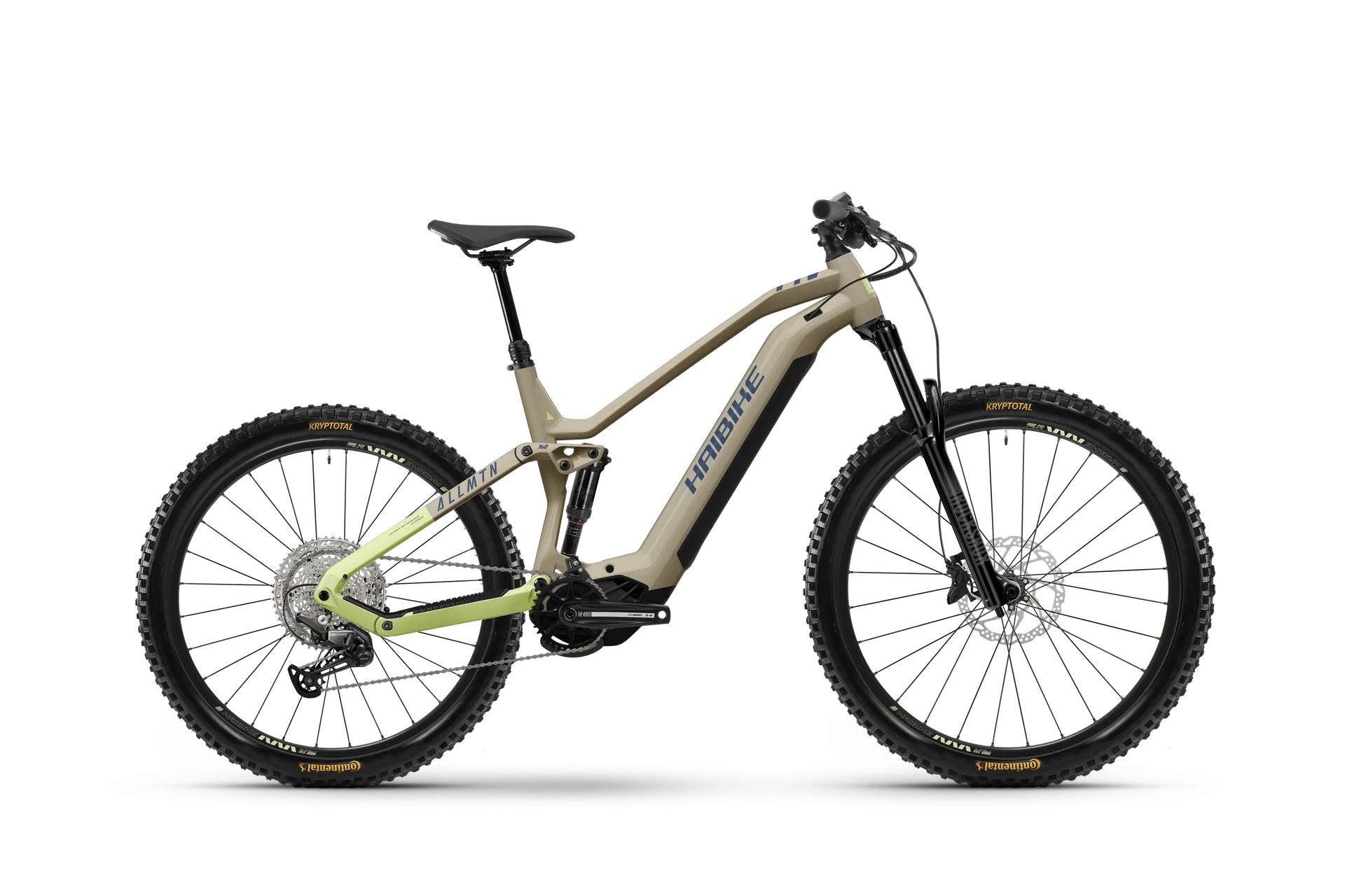 Haibike AllMTN 3 i720 Wh coffee/green/blue glänzend 2025 S
