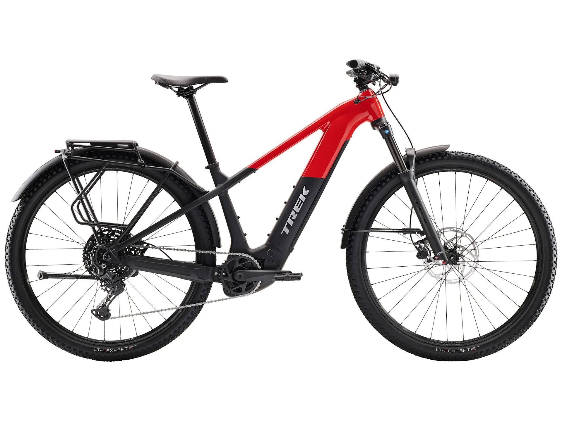 Trek Powerfly+ 4 EQ Radioactive Red/Dark Star 2026 S