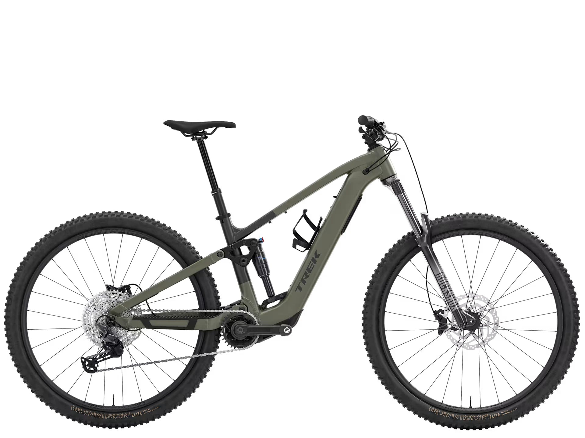 Trek Fuel+ EX 5 Gen 2 Matte Olive Grey/Trek Black 2026 S