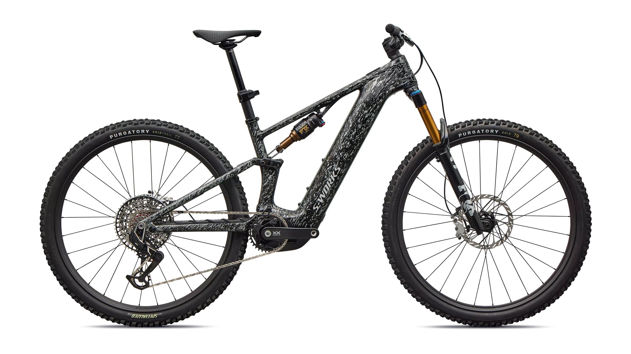 Specialized Levo R S-Works Gloss Shadow Sliver Speckle Carbon/Silver Dust 2026 S3