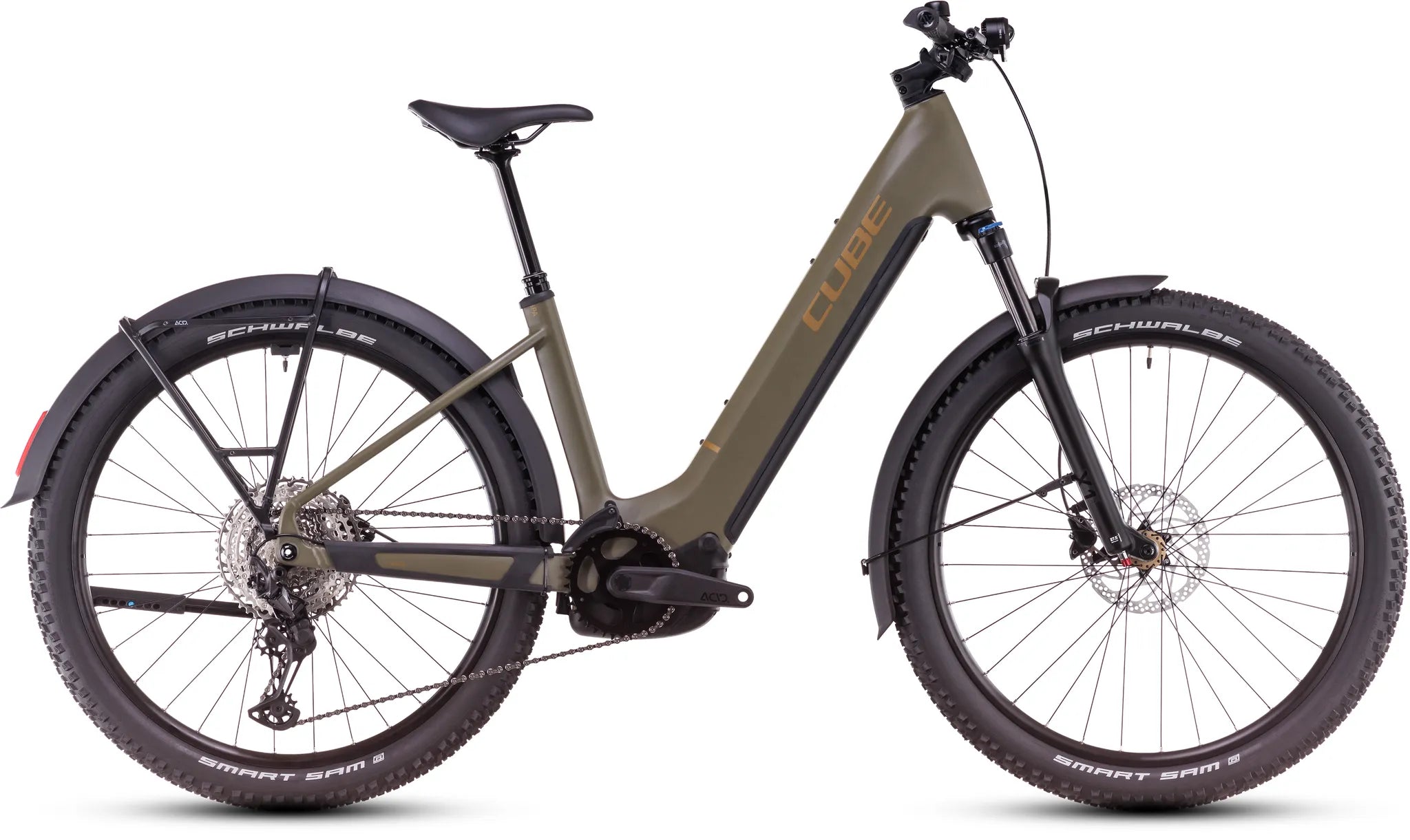 Cube Reaction Hybrid Pro 600 Allroad olive EE 2025 XL