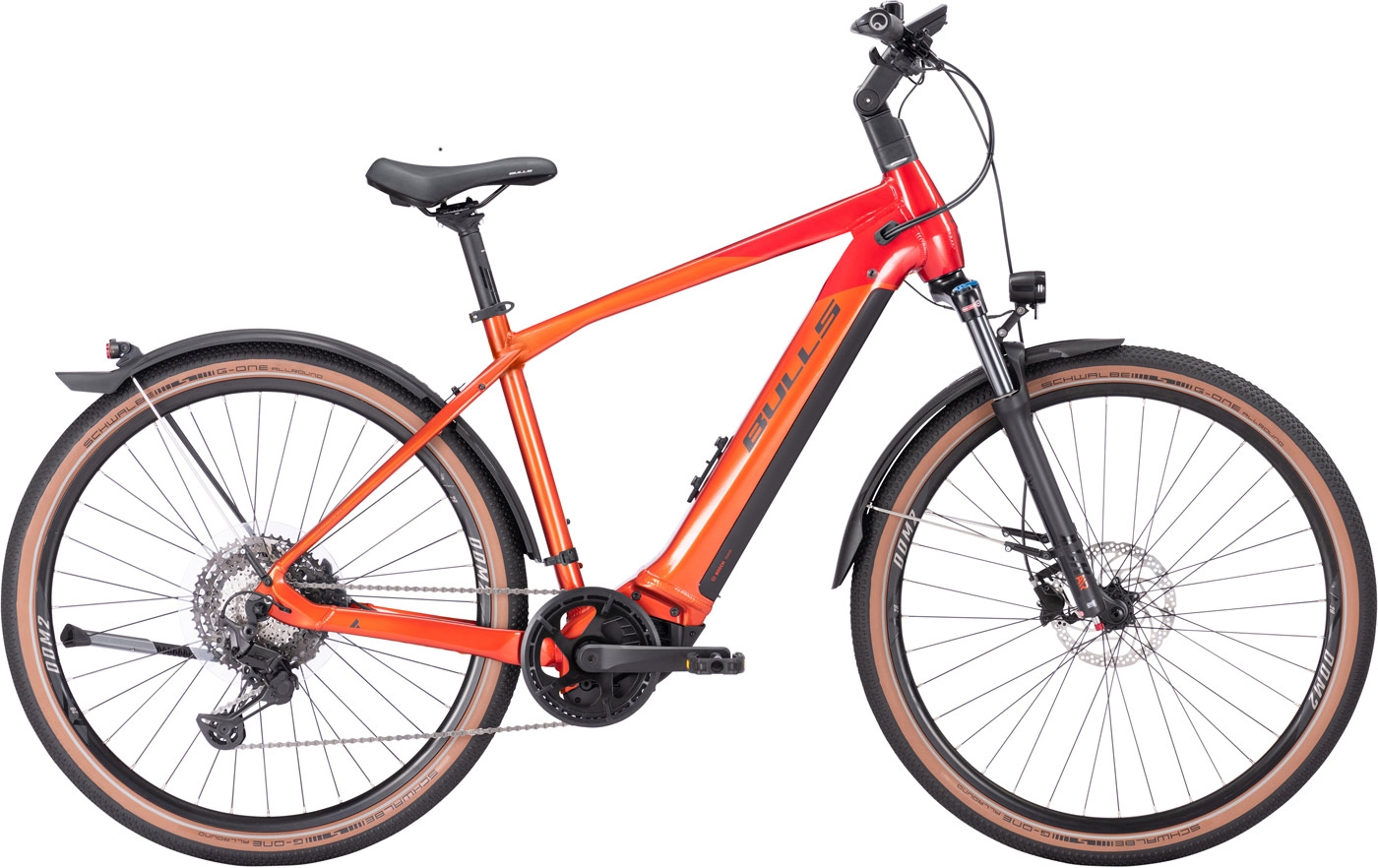 E-Bike - Bulls Cross Rider Evo 2 Herren orange - 45 cm