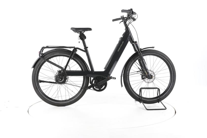 Riese & Müller Nevo GT vario, Grau/lunar grey metallic, 47 City E-Bike Tiefeinsteiger