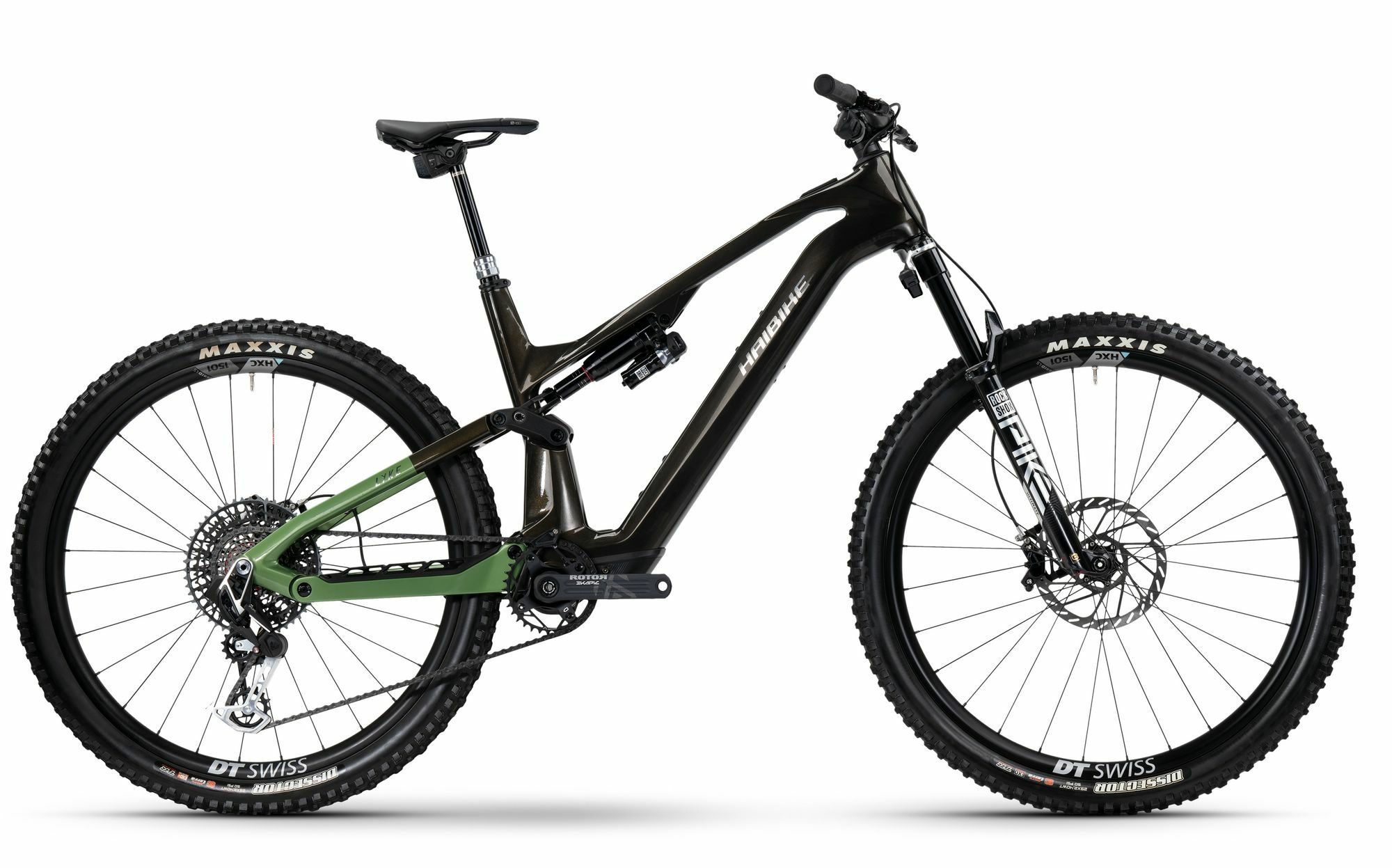 Haibike LYKE CF SE - 29" 480 Wh - black gold/leaf glänzend