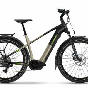 Haibike TREKKING 4 - 27;5" 600 Wh - calm sand/lime glänzend