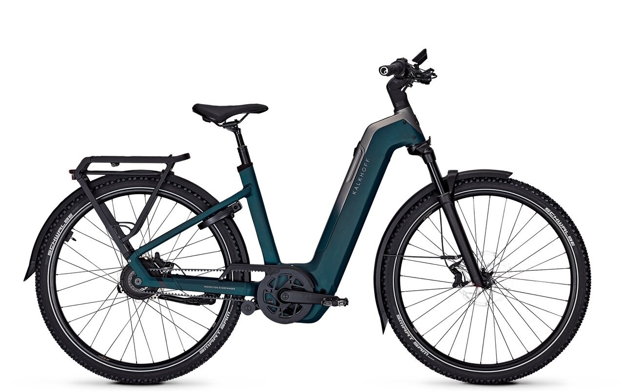 Kalkhoff Entice 5+ Advance Belt 800 Wh Damen grün 2026
