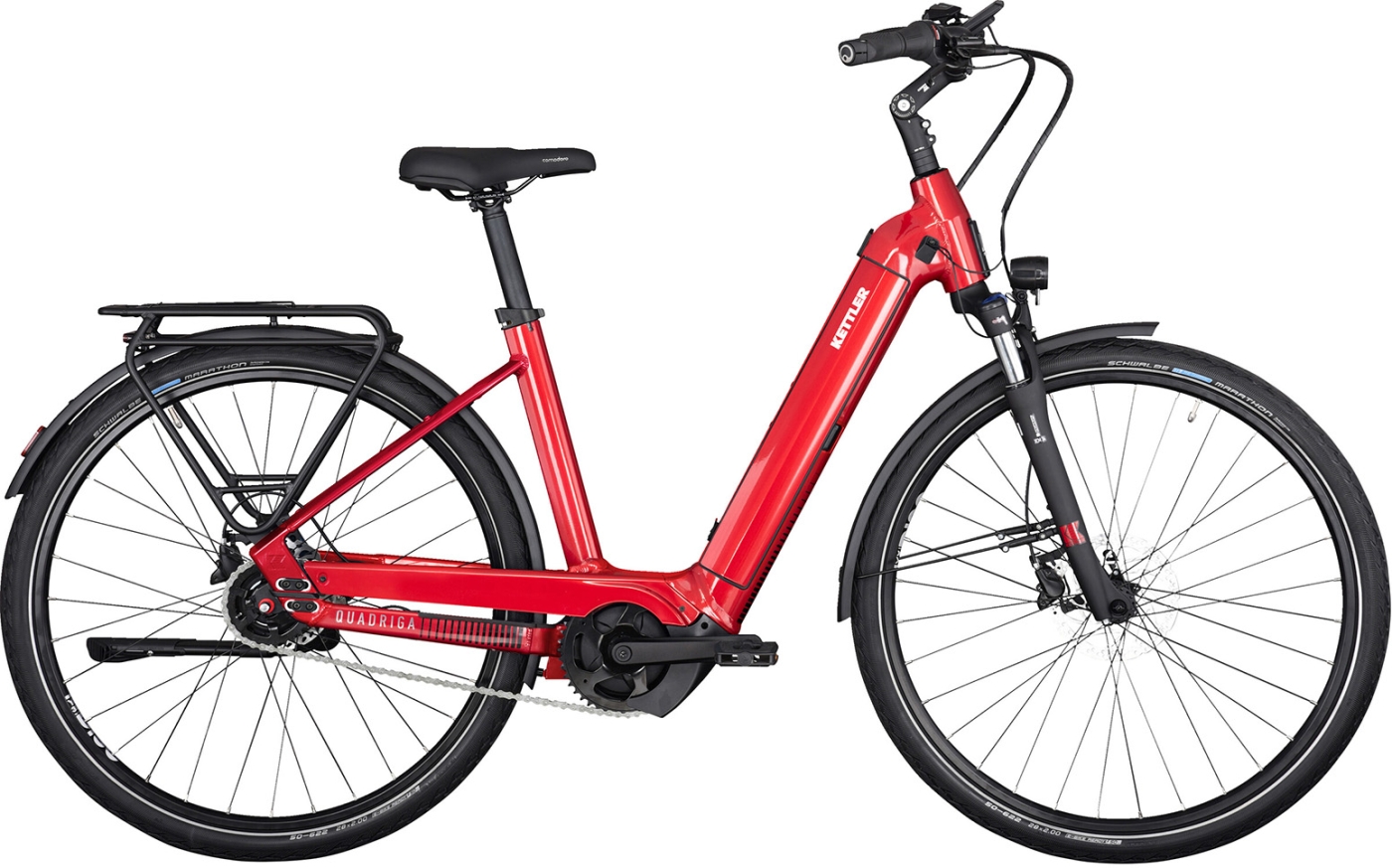 E-Bike - Kettler Quadriga P5 FL rot - 53 cm
