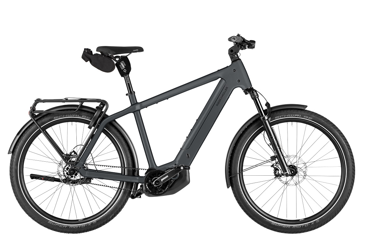 Riese & Müller Charger5 pinion 800 Wh Herren grau 2026