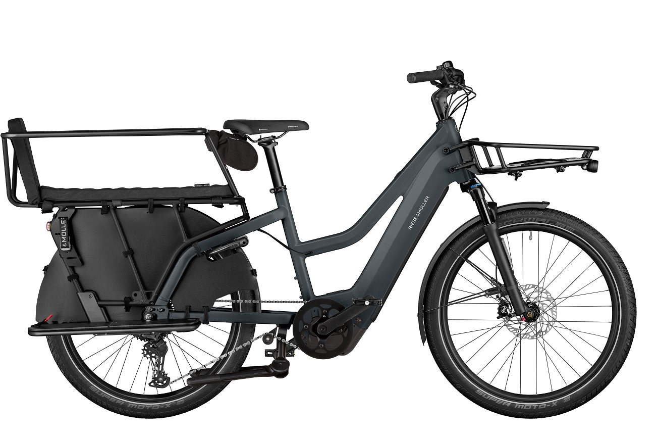 Riese & Müller Multicharger3 Family 625 Wh Damen Mixte grau