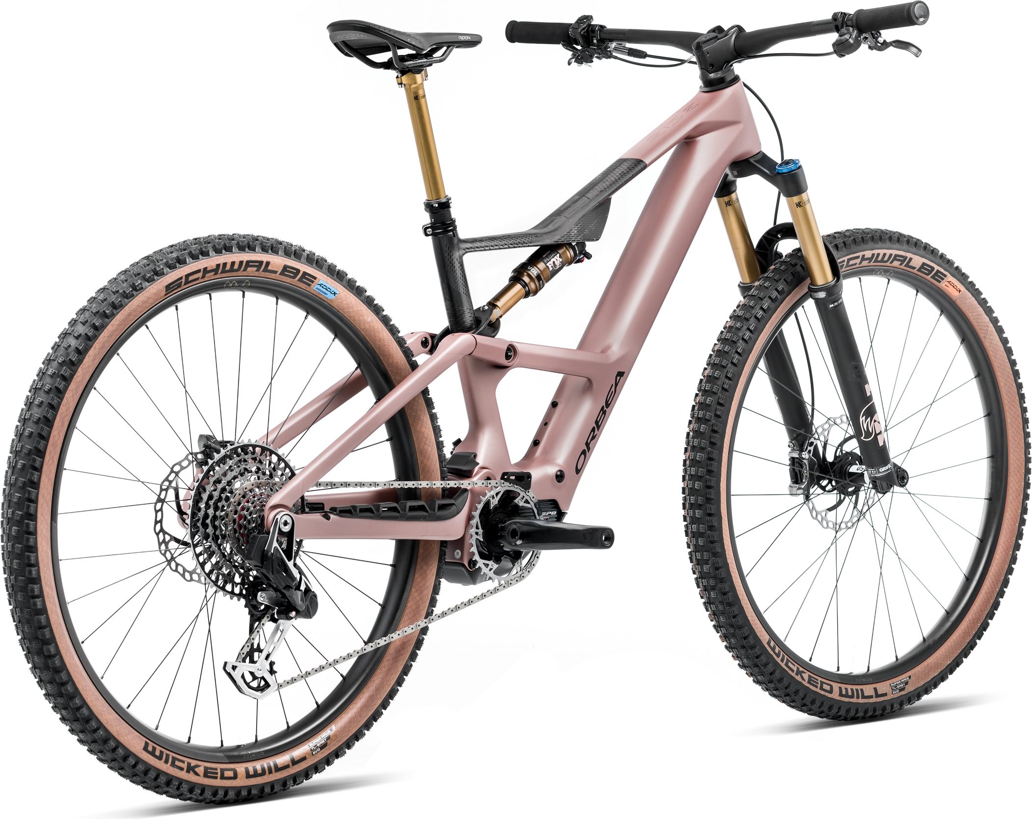 Orbea Rise SL M-LTD 630Wh - 2025 - Desert Rose - Carbon Raw (Matt) | L – Bild 2
