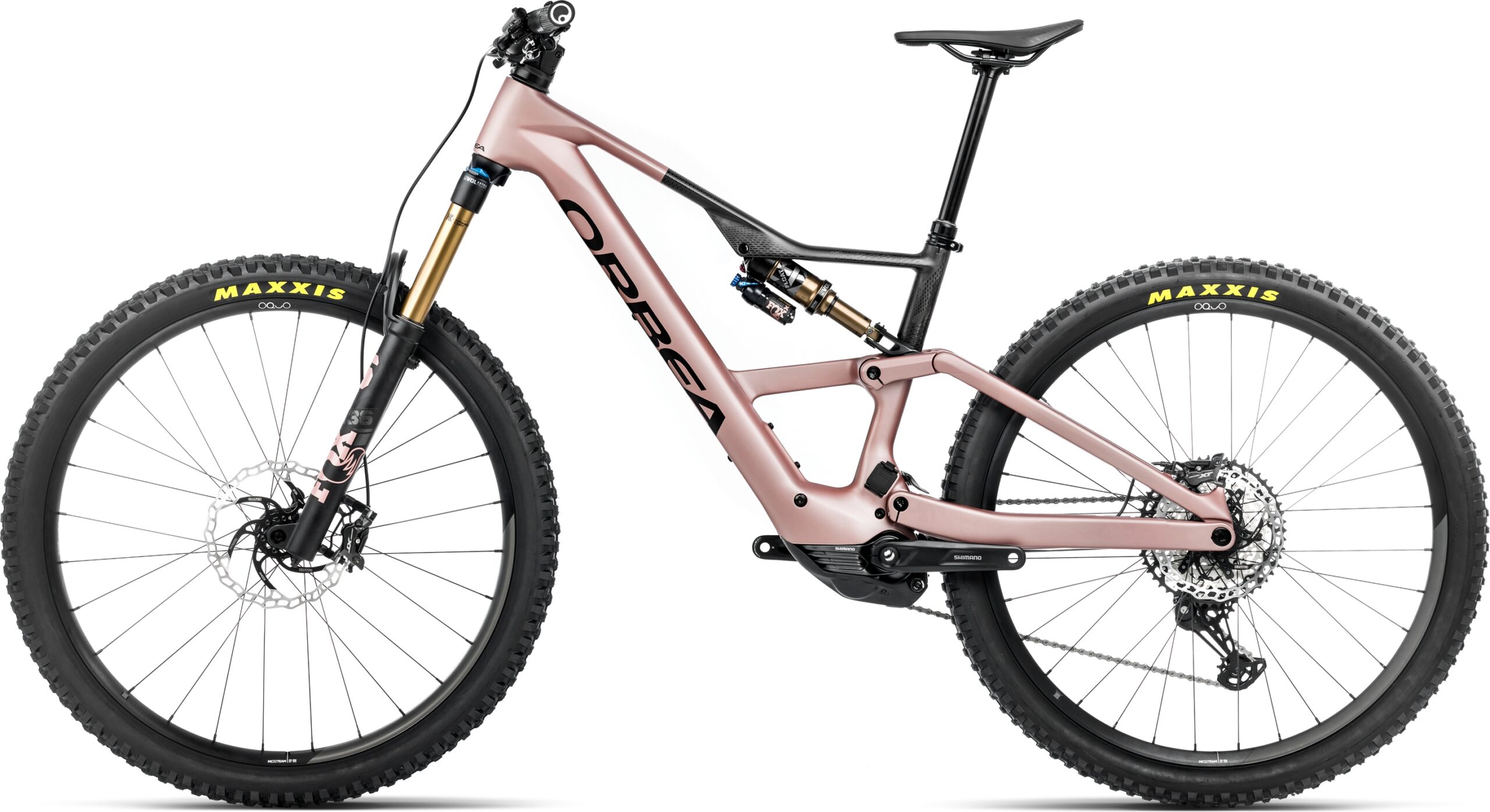 Orbea Rise LT M10 420Wh - 2025 - Desert Rose - Carbon Raw (Matt) | M – Bild 2