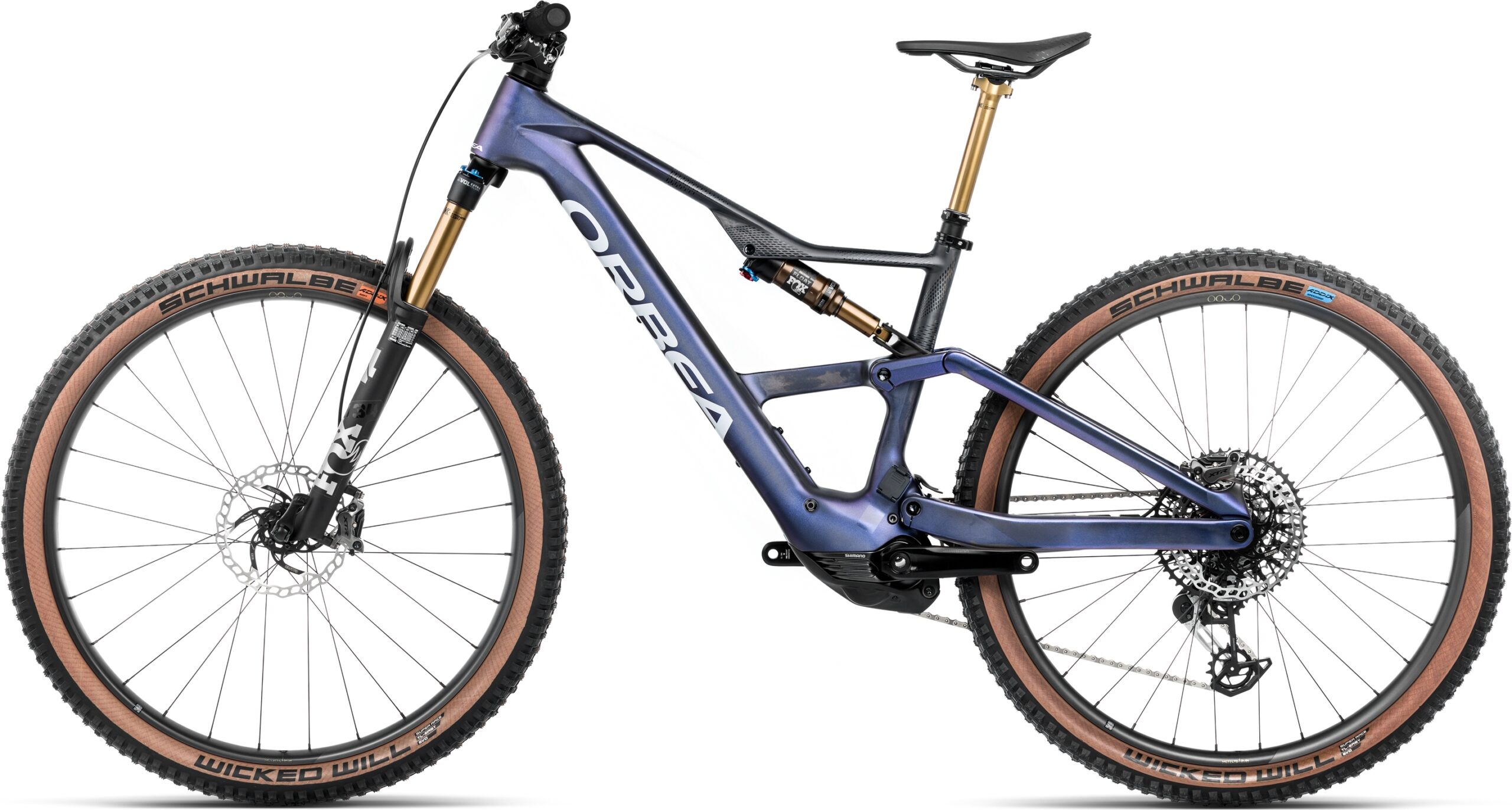 Orbea Rise SL M-LTD 630Wh - 2025 - Tanzanite Carbon View - Carbon Raw (Matt) | M – Bild 2