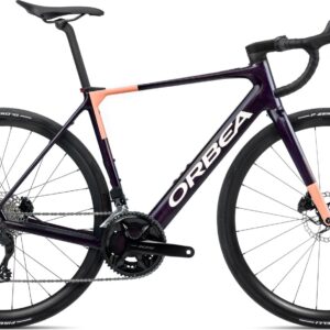 Orbea Gain M30i - 2026 - Fantasy Purple Carbon View (Gloss) - Orange Cloud (Matt) | L