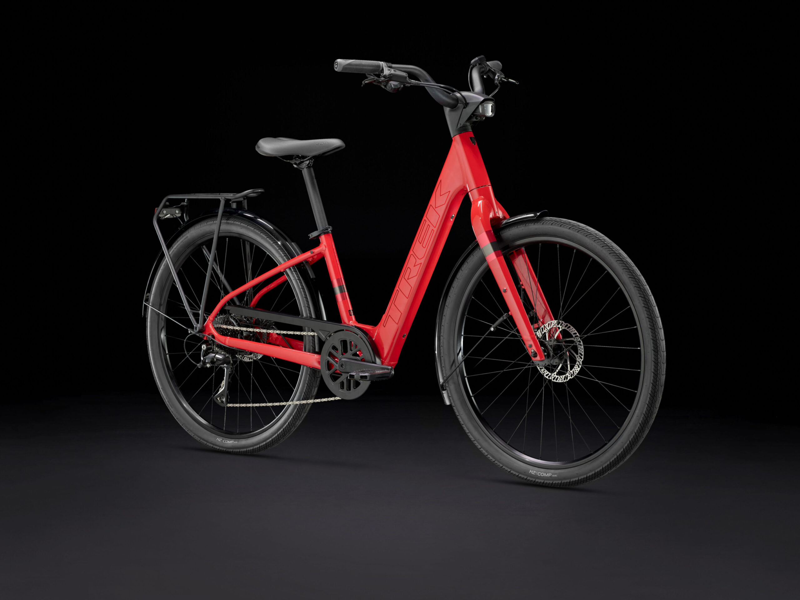 Trek Verve+ 1 LT Lowstep - 2026 - Viper Red | L – Bild 2