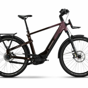 Winora YAKUN R5 HIGH - 27;5" 600 Wh - red/violet red-gloss