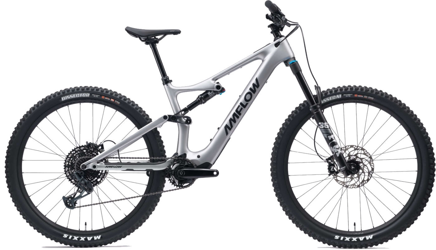 E-Mountainbike - Amflow PL Carbon 800 silber . 2026 - 47 cm