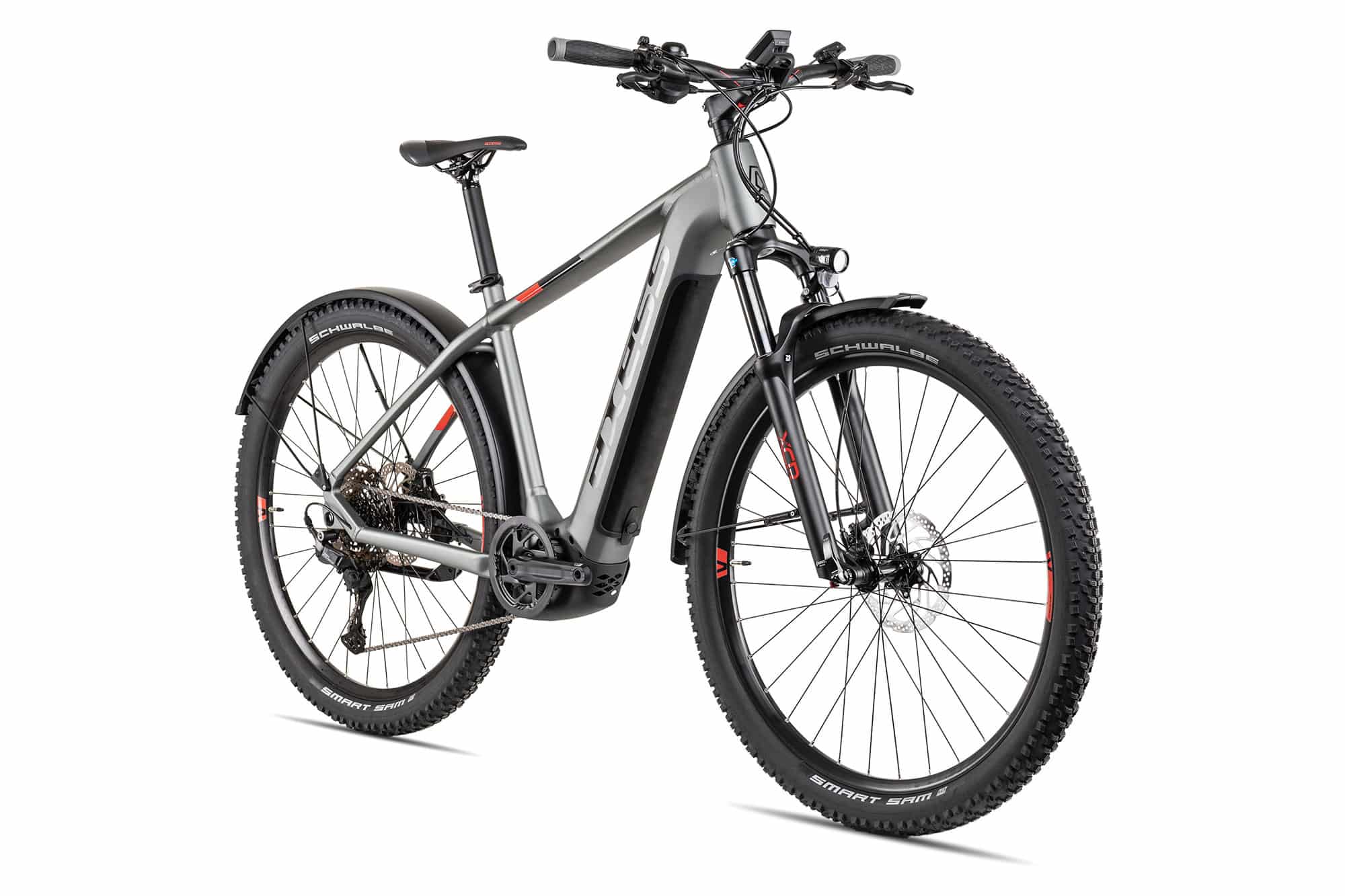 Axess Force PRO Allroad | flashgrey matt/black | 17 Zoll | E-Hardtail-Mountainbikes – Bild 2