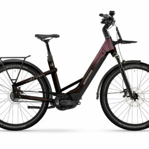 Winora YAKUN R5 LOW - 27;5" 600 Wh - red/violet red-gloss