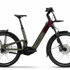 Winora SINUS FS R5f PRO - 27;5" 800 Wh - sand/deep red glänzend