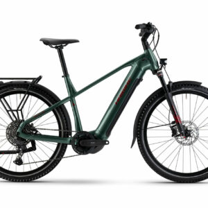 Haibike TREKKING 5 - 27;5" 720 Wh - olive/red glänzend