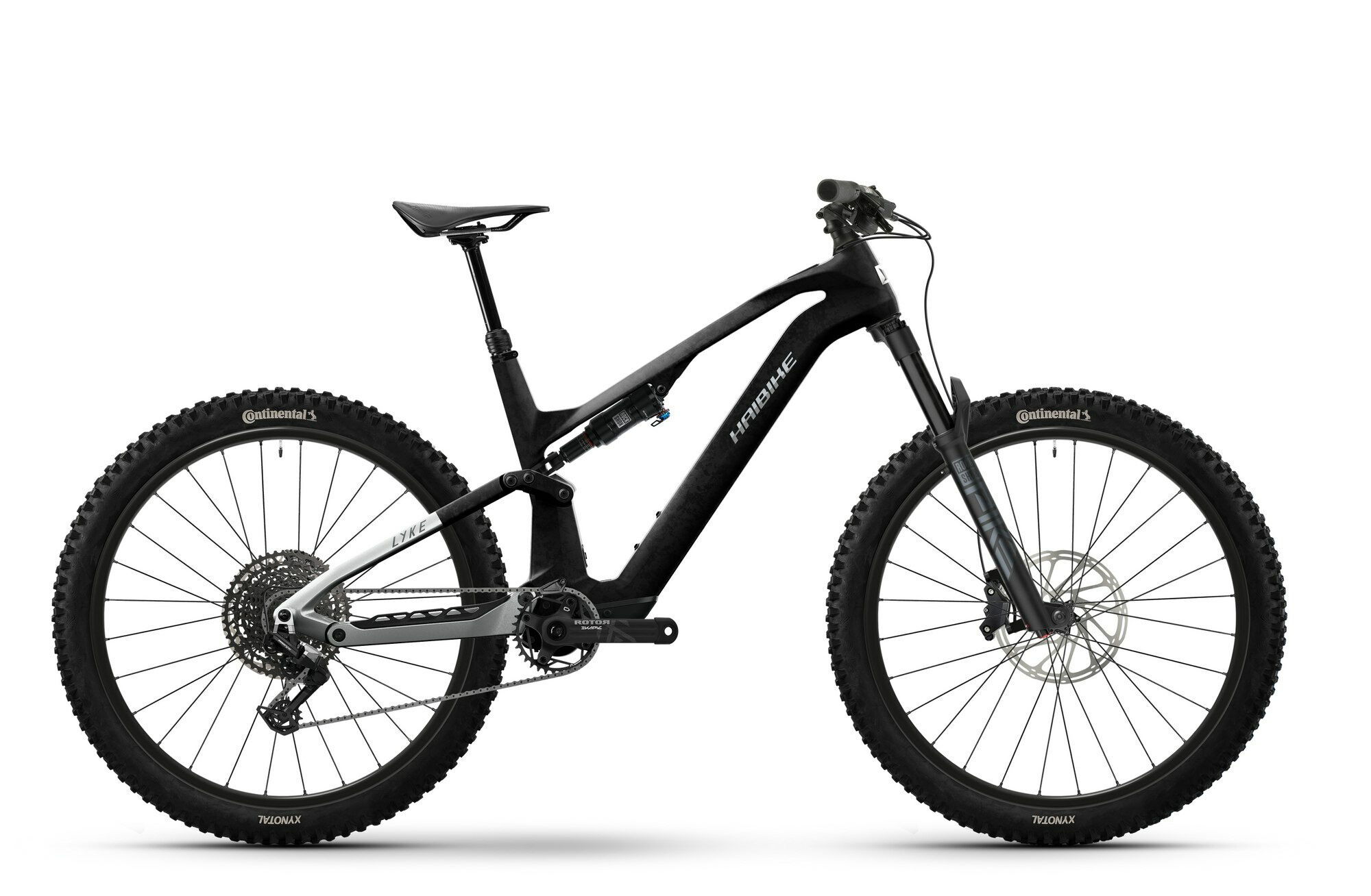 Haibike LYKE CF 10 - 29" 480 Wh - black/ninja gold/grey glänzend