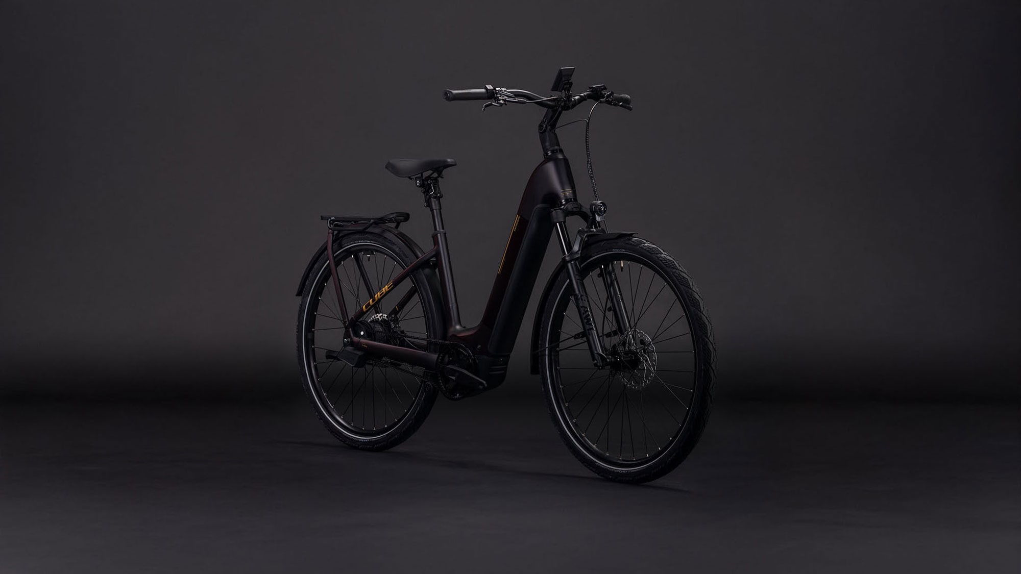 Cube Kathmandu Hybrid Comfort SLX 800 Wave 2026 | solareclipse´n´gold | 62 cm | E-Cityräder – Bild 2