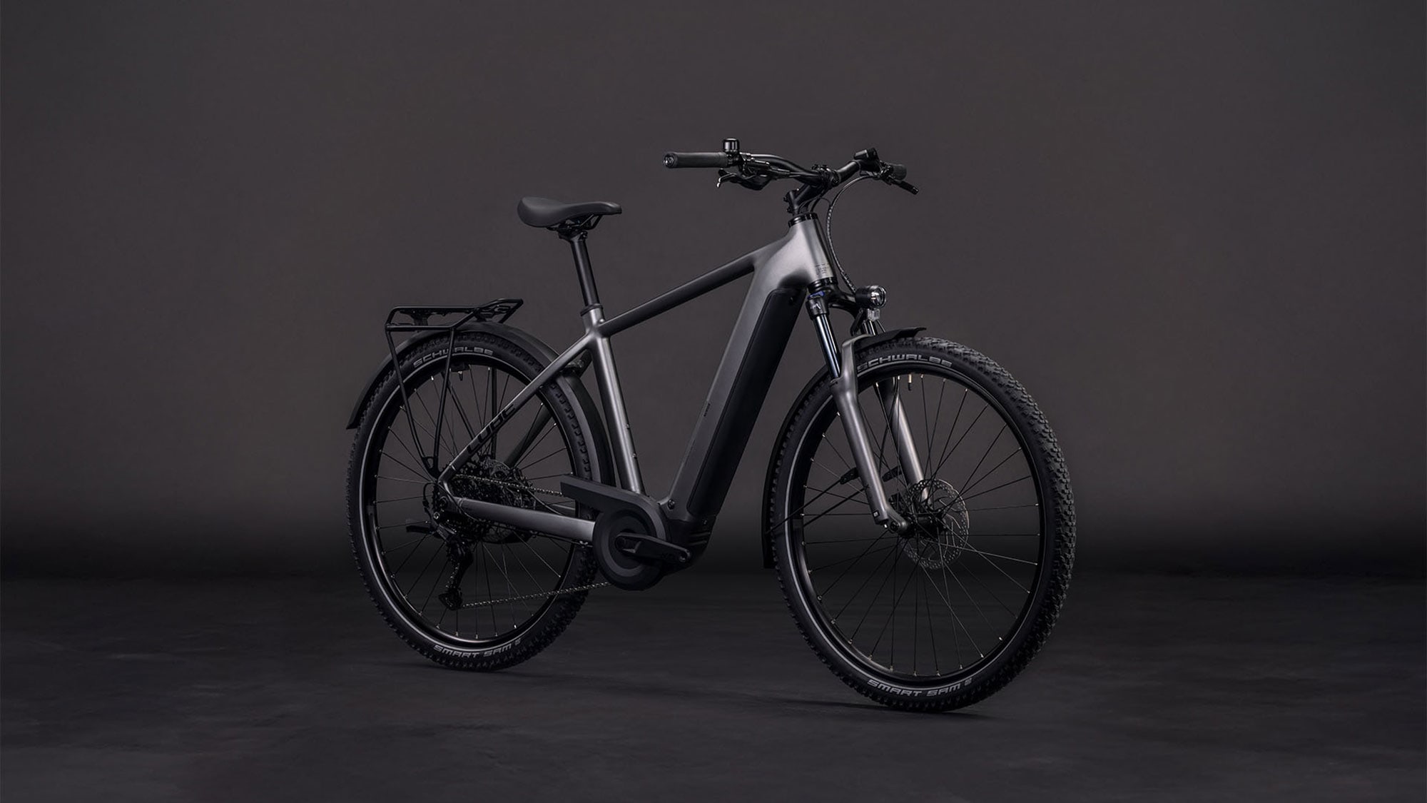 Cube Nuride Hybrid Performance 600 2026 | slabgrey´n´black | 50 cm | E-Trekkingräder – Bild 2