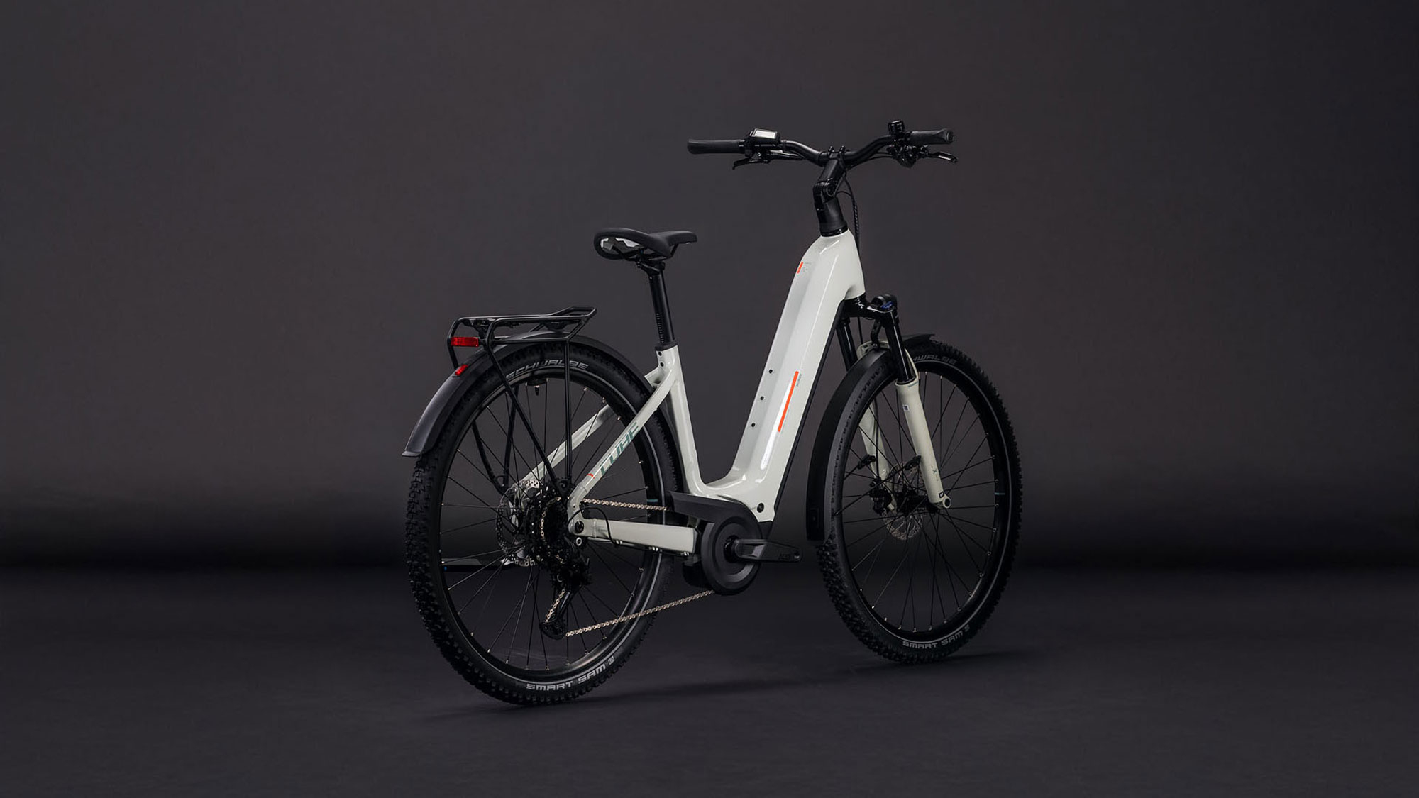 Cube Nuride Hybrid Performance 600 Wave 2026 | desertstone´n´grey | 58 cm | E-Trekkingräder – Bild 2